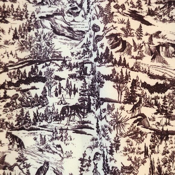 GREYSON Peaks & Parks Shorts Golf Arctic Wolf Print - Picture 2 of 8